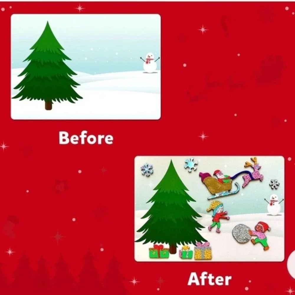 New Skillmatics Foil Fun Holiday Magic Peel and Press Art Craft Kit Christmas‎